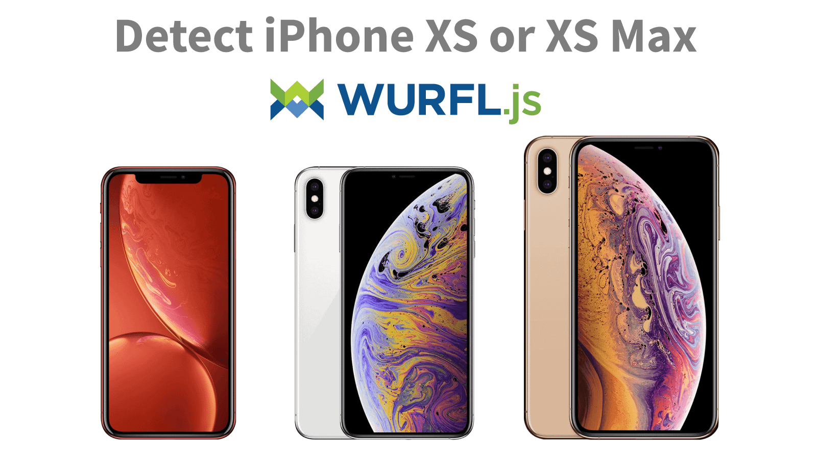 Detect iPhone XS Max WURFLjs